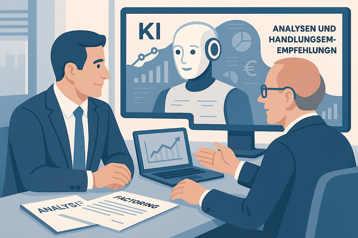 KI unterstützt Factoring Prozesse